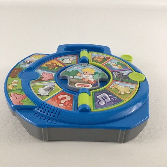 Fisher Price World Of Animals See N Say Talking Toy 2015 Barnyard Sounds Learn - Picture 2 of 7